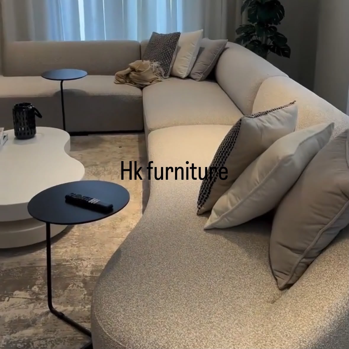 Tufted Velvet Sofa #2 - HK Furniture Living Room Collection, Kampala Uganda